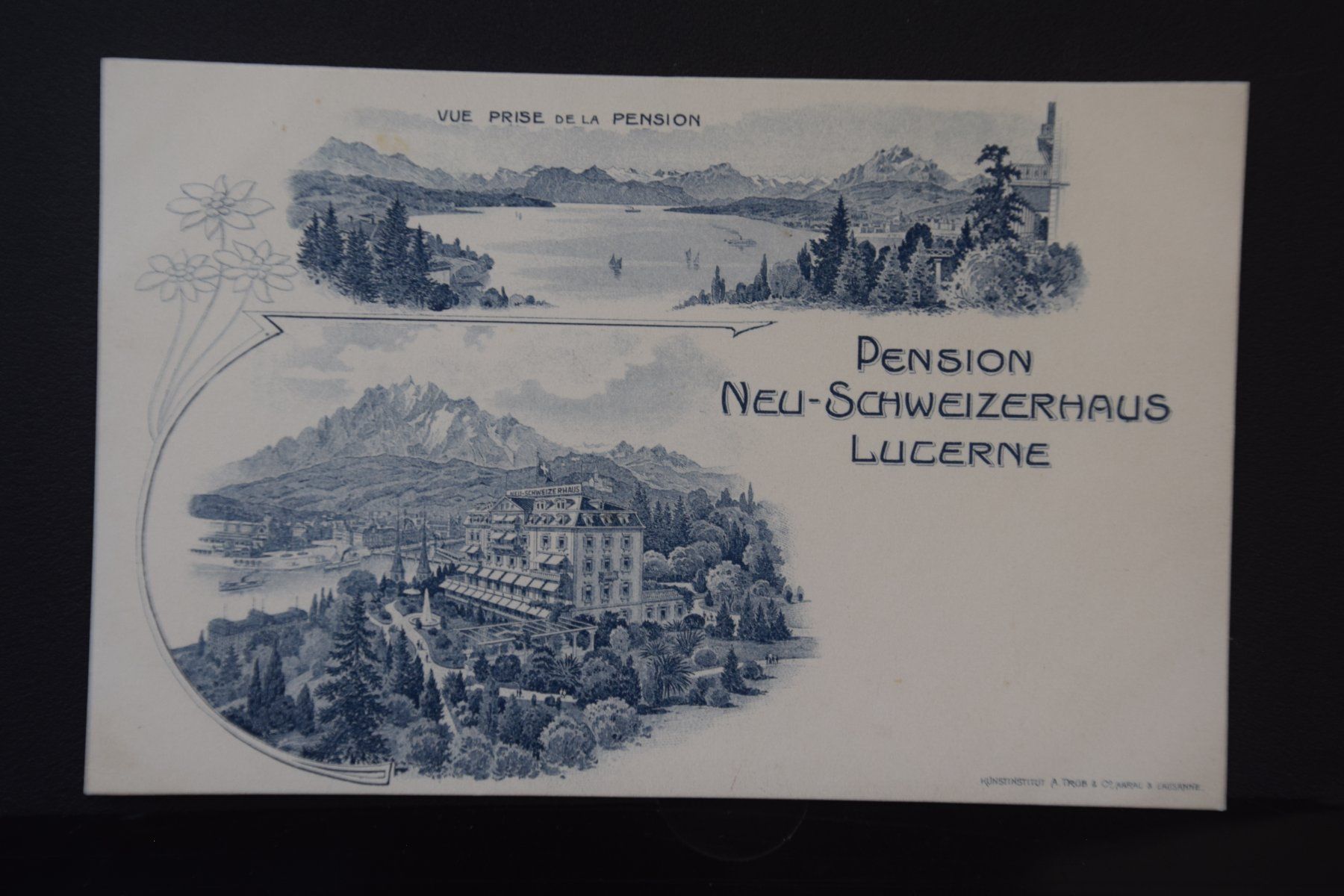 Ansichtskarten: AK Luzern, Pension Schweizerheim – Gebraucht aus Luzern von CH2018
