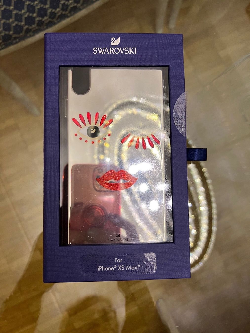 Swarovski Cover & Protezioni schermo: SWAROVSKI IpHone XS Max Case – Usato da Steinhausen venduto da Mimirose114 1