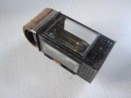 Armeelaterne schwarz