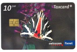 Taxcard S207.3 Schmetterling 10 Fr, 3. Auflage