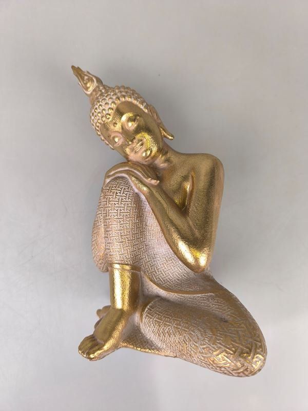 Statuette: Willow & Silk Buddha Figur – Usato da Rüti ZH venduto da Restwert_Rueti_ZH 6