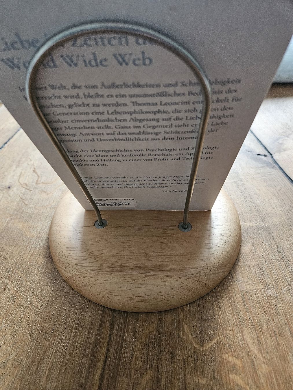 Altro in Decorazioni & Accessori: Holz Tablet oder Bild- oder Buchständer Edelstahl modern – Usato da Bremgarten b. Bern venduto da Lexy05 3