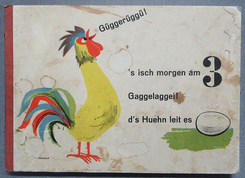Güggerüggü sisch morgen am drü - Alti Värsli mit neue Bildli (Gebraucht ...