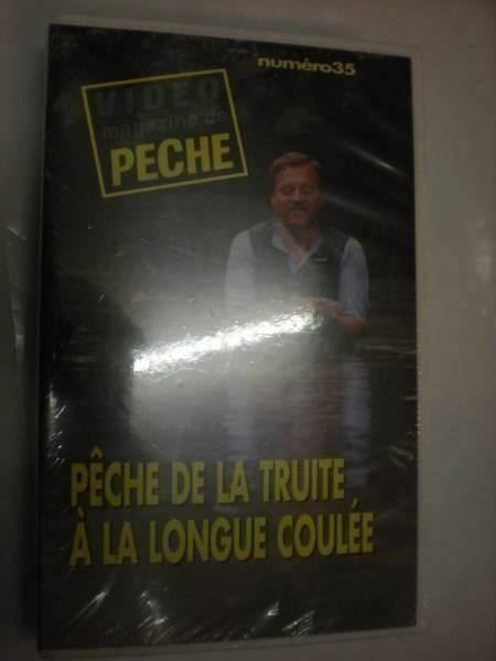 Alle VHS: Video Pêche truite à la longue coulée – Neu und originalverpackt aus Fribourg von versus702