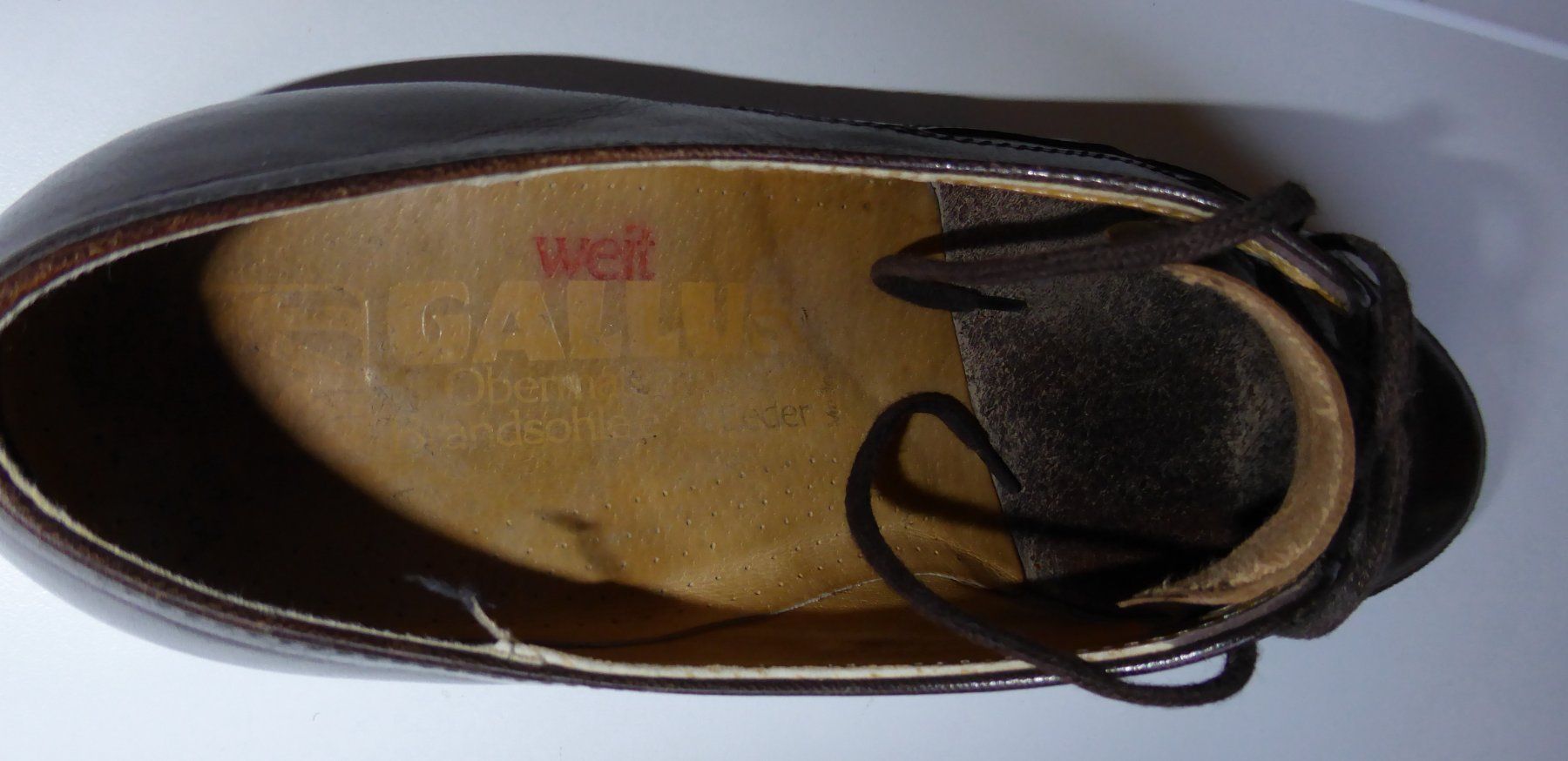 Scarpe da uomo: Lederschuhe Gallus braun Grösse 7.5 = 41.5 – Usato da Spreitenbach venduto da Turbo_1105 5