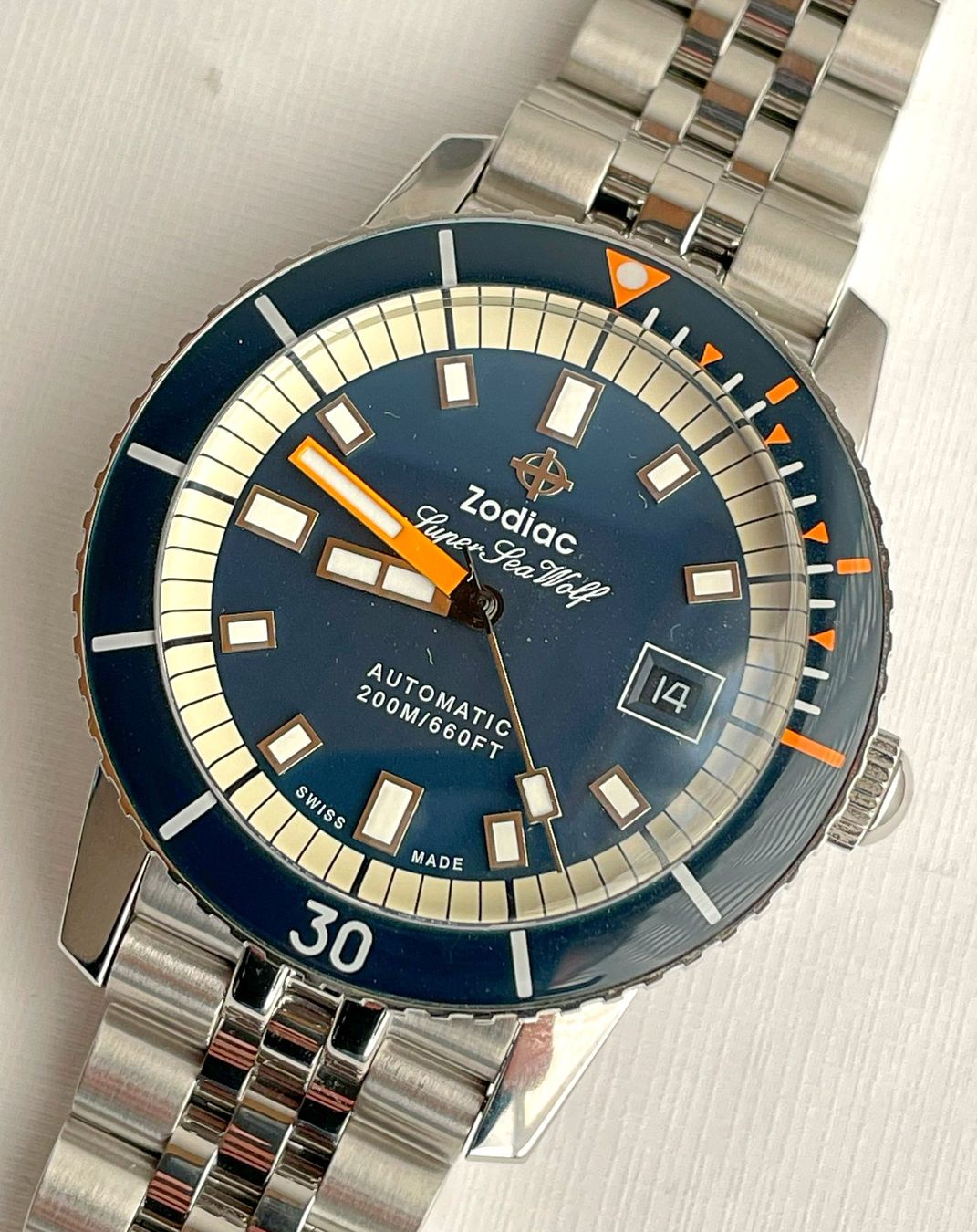 Zodiac Orologi: Zodiac Super Sea Wolf - Taucheruhr – Usato da Gasel venduto da Alter_Ego