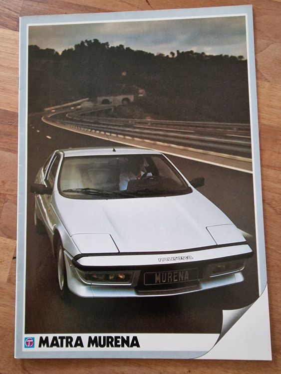 Talbot Matra Murena Prospekt 1983 | Kaufen auf Ricardo