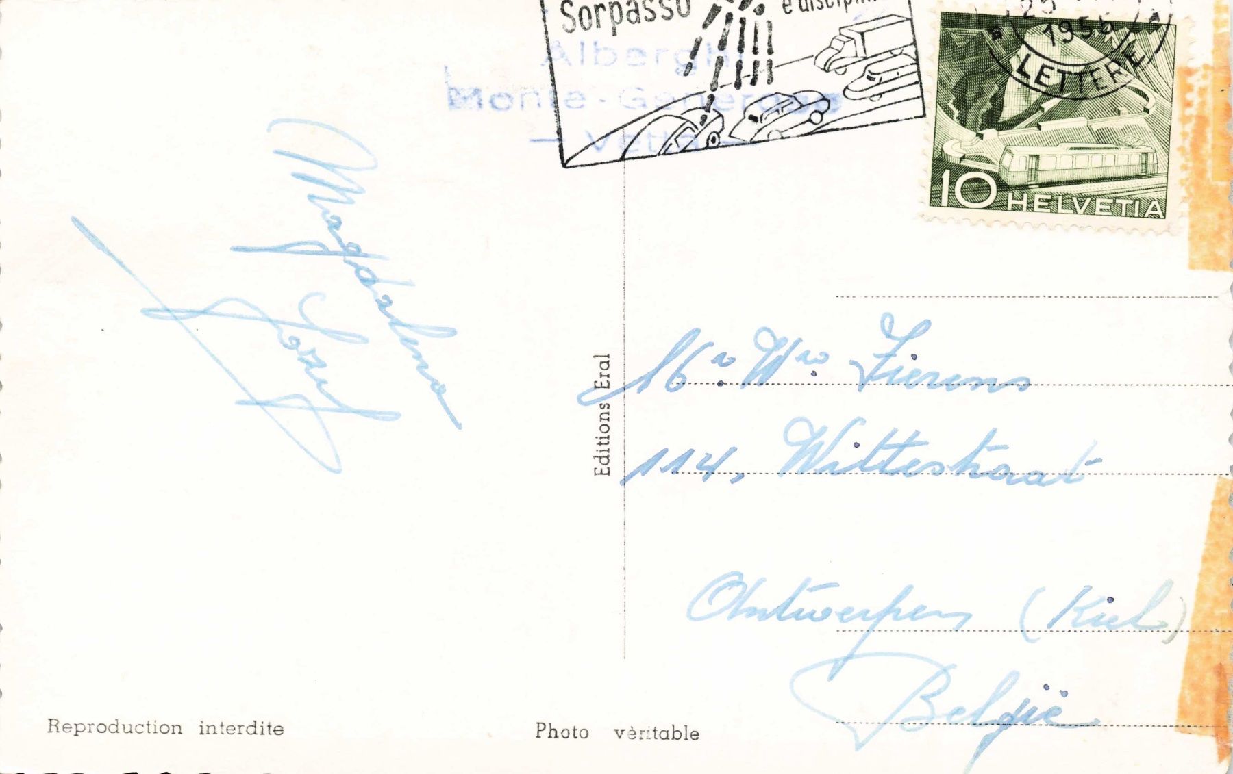 Cartes postales: Monte Generoso – D'occasion à Biasca par Blenio71 1