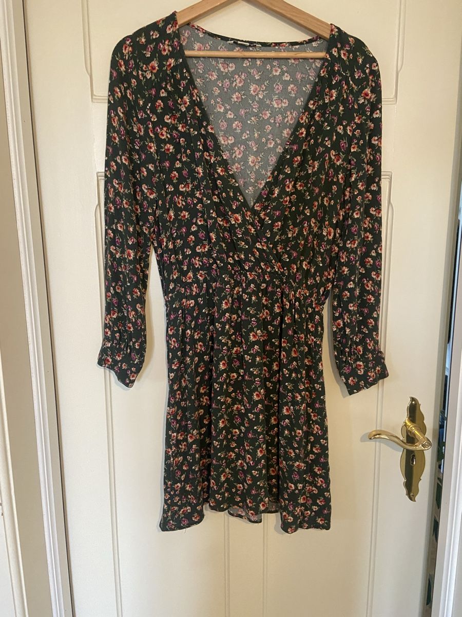 Vestiti: American Eagle Kleid, Blumenmuster, Gr. M – Usato da Bern venduto da rah_fpy5