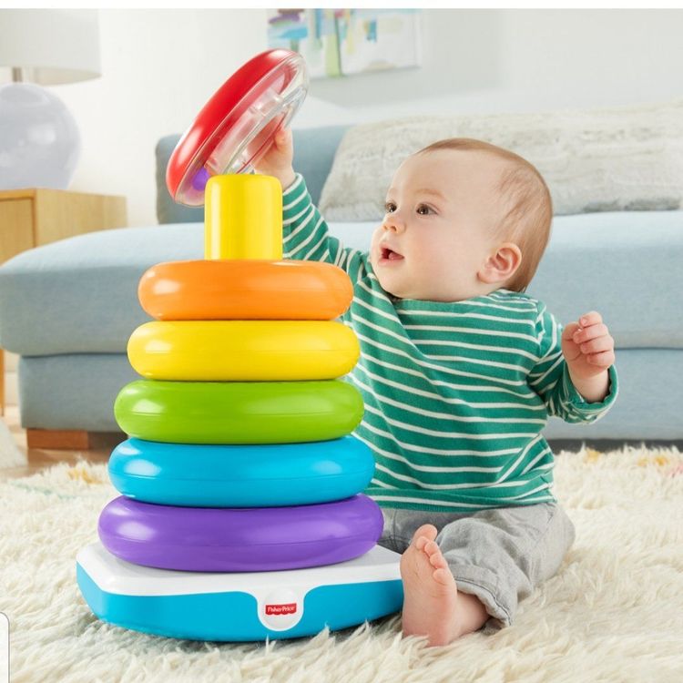 Fisher price giant stacking rings | Kaufen auf Ricardo