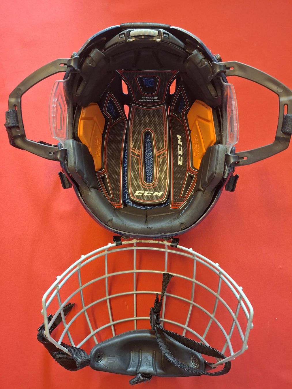 Ccm Caschi: Casque joueur – Usato da Vuisternens-Ogoz venduto da Olympique 2