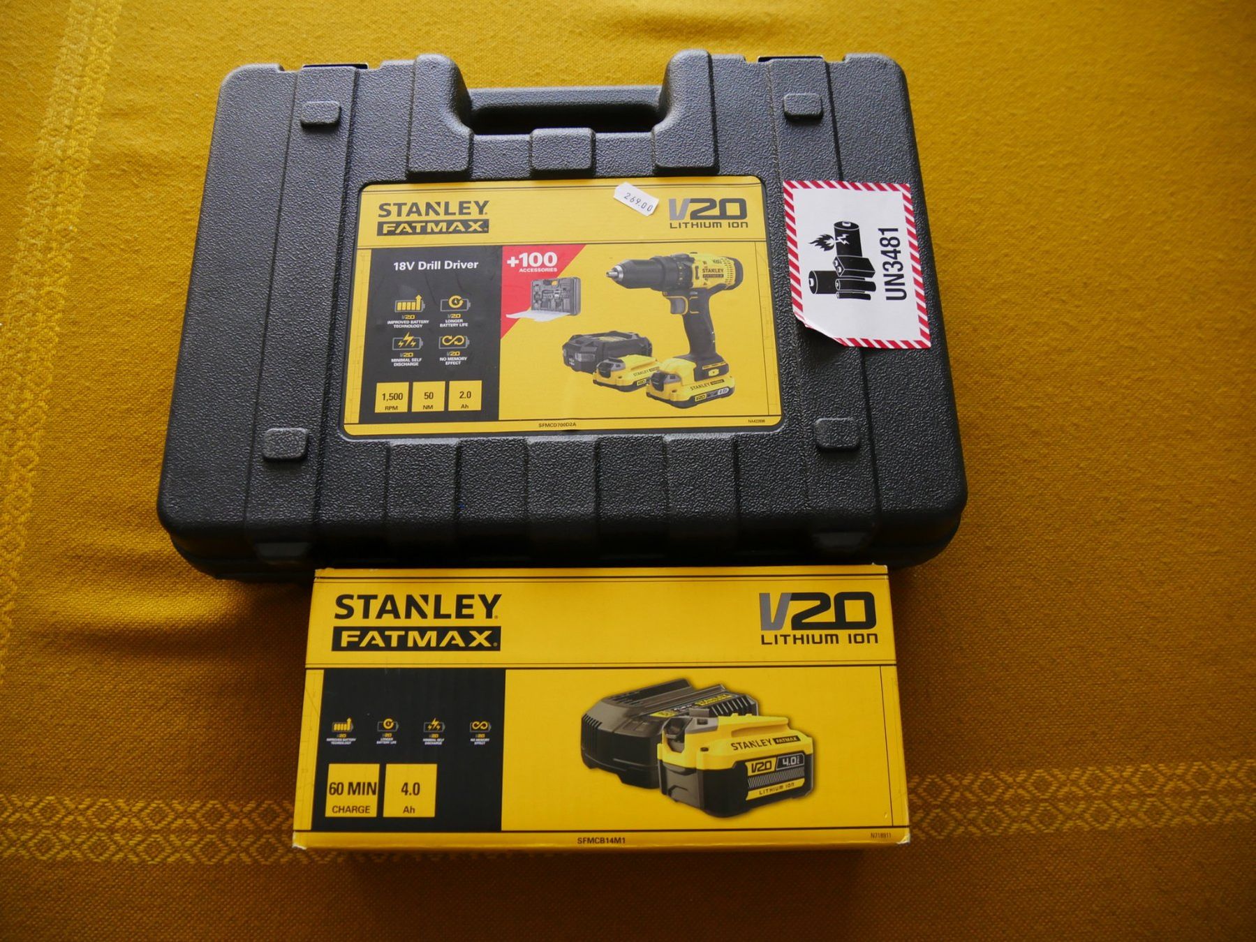 Stanley Trapani: STANLEY FATMAX 18V Drill Driver (neu) – Nuovo (secondo la descrizione) da Gränichen venduto da Nimmersatt