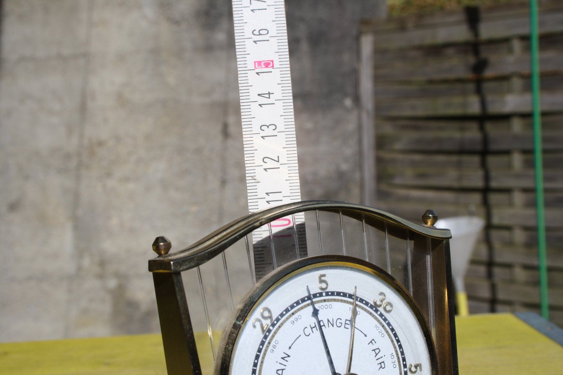 Sonstiges für Haushalt & Wohnen: WETTERSTATION BAROMETER VINTAGE – Gebraucht aus Wauwil von Pneuedy 8