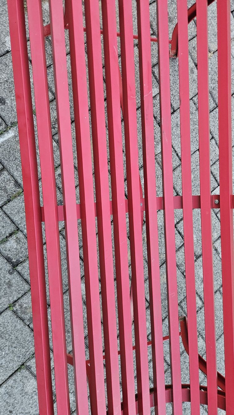 Panchine: Gartenbank Metall Rot – Usato da Rickenbach b. Wil venduto da nic_8ljr 4