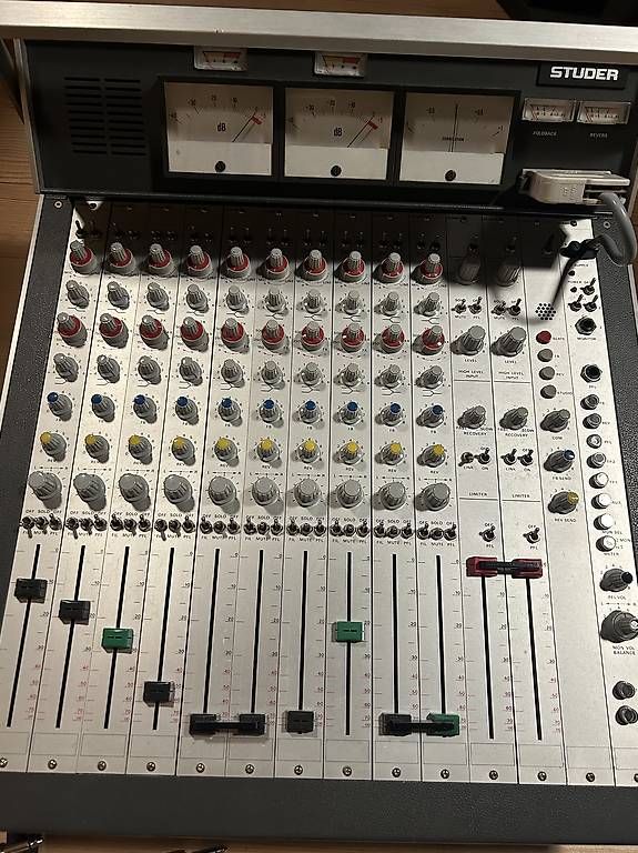 Mischpulte: Studer 169 Mischpult / 10 Kanäle mit Direct Out – Gebraucht aus Toffen von matwenger 2