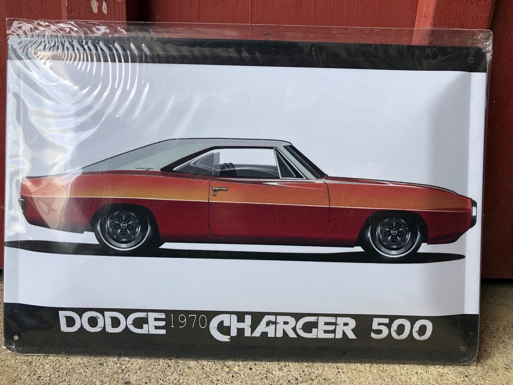 Insegne: Dodge charger 500 mopar Oldtimer – Nuovo e nell'imballaggio originale da Reinach AG venduto da rares75