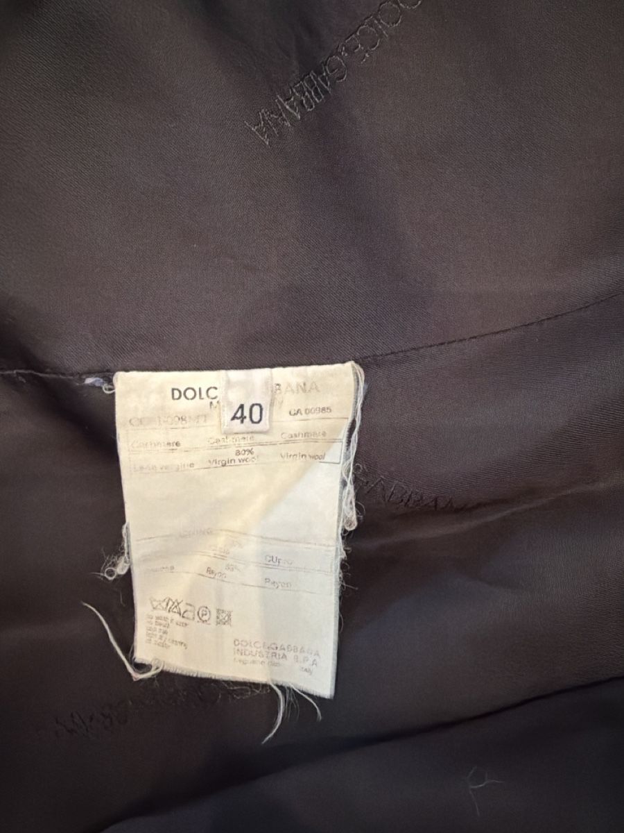 Dolce & Gabbana Cappotti: Dolce & Gabbana Coat Size 40 – Usato da Cologny venduto da pichi26 3