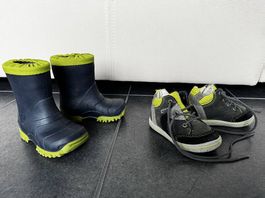 Gummistiefel und Turnschuhe Gr. 20