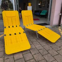 1x 1970 Lounge Chair KURZ Liegestuhl Gartenliege Relaxliege
