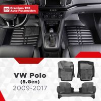5D Premium Auto Fussmatten für Volkswagen Polo 2009-2017