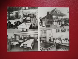 Rothrist Aargau Hotel Restaurant Bahnhof s/w Werbekarte