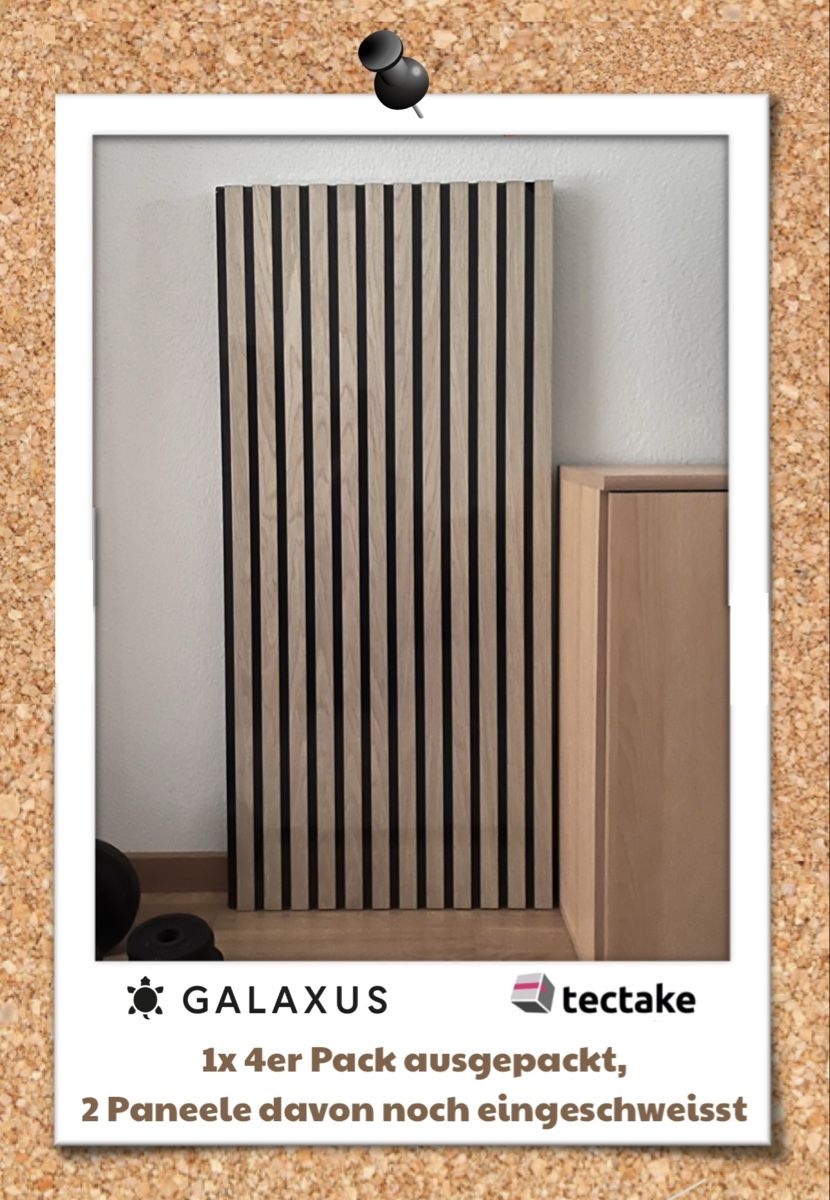 Sonstiges Zubehör: Akustikpaneele Sonic Wall II - Eiche hell, 5 4er-Sets NEU – Neu (gemäss Beschreibung) aus Murten von Anne.M 3