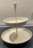 Plateau à 2 étages blanc crème Ikea