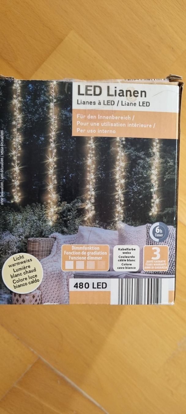 Ghirlande e barre luminose: LED-Lianen – Nuovo (secondo la descrizione) da egliswil venduto da Maggy6