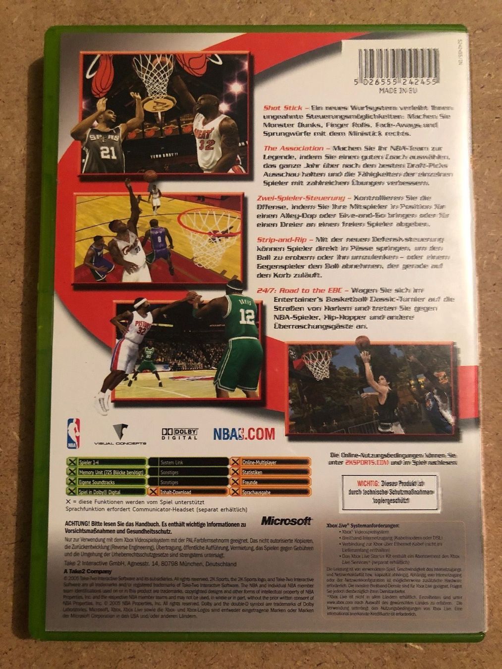 Giochi: NBA 2K  06 für Xbox – Usato da Kestenholz venduto da Mad18 1