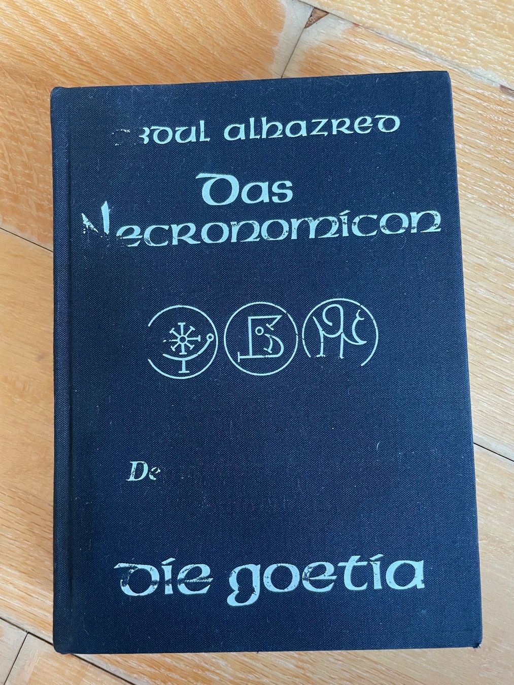 Libri: das Necronomicon Abdul Alhazred – Usato da Zürich venduto da iphigenie666