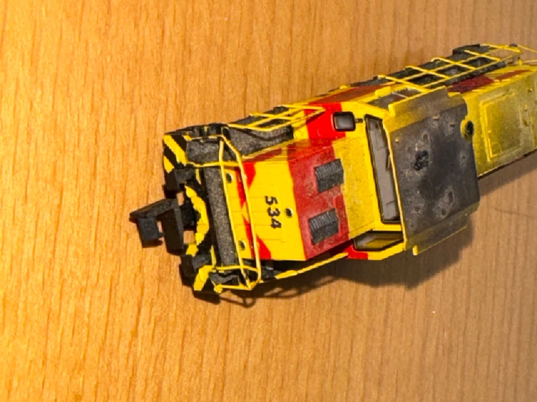 Trix Modellini di ferrovie: Minitrix Diesellokomotive 534 EH – Usato da Kaiseraugst venduto da winnetou04 2