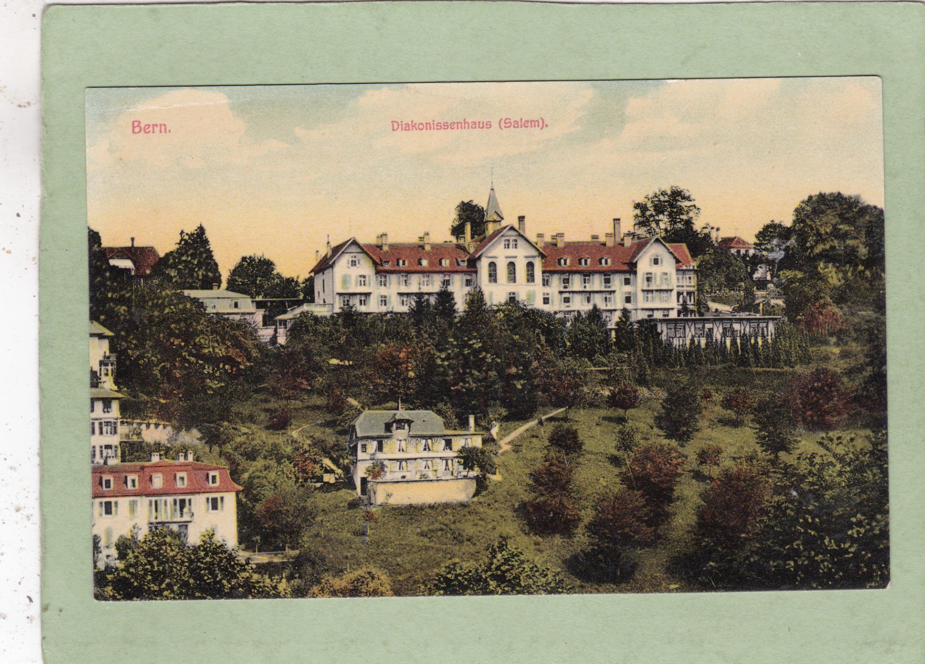 Cartoline postali: Bern Diakonissenhaus Salem – Usato da Herisau venduto da Lisegrat2008