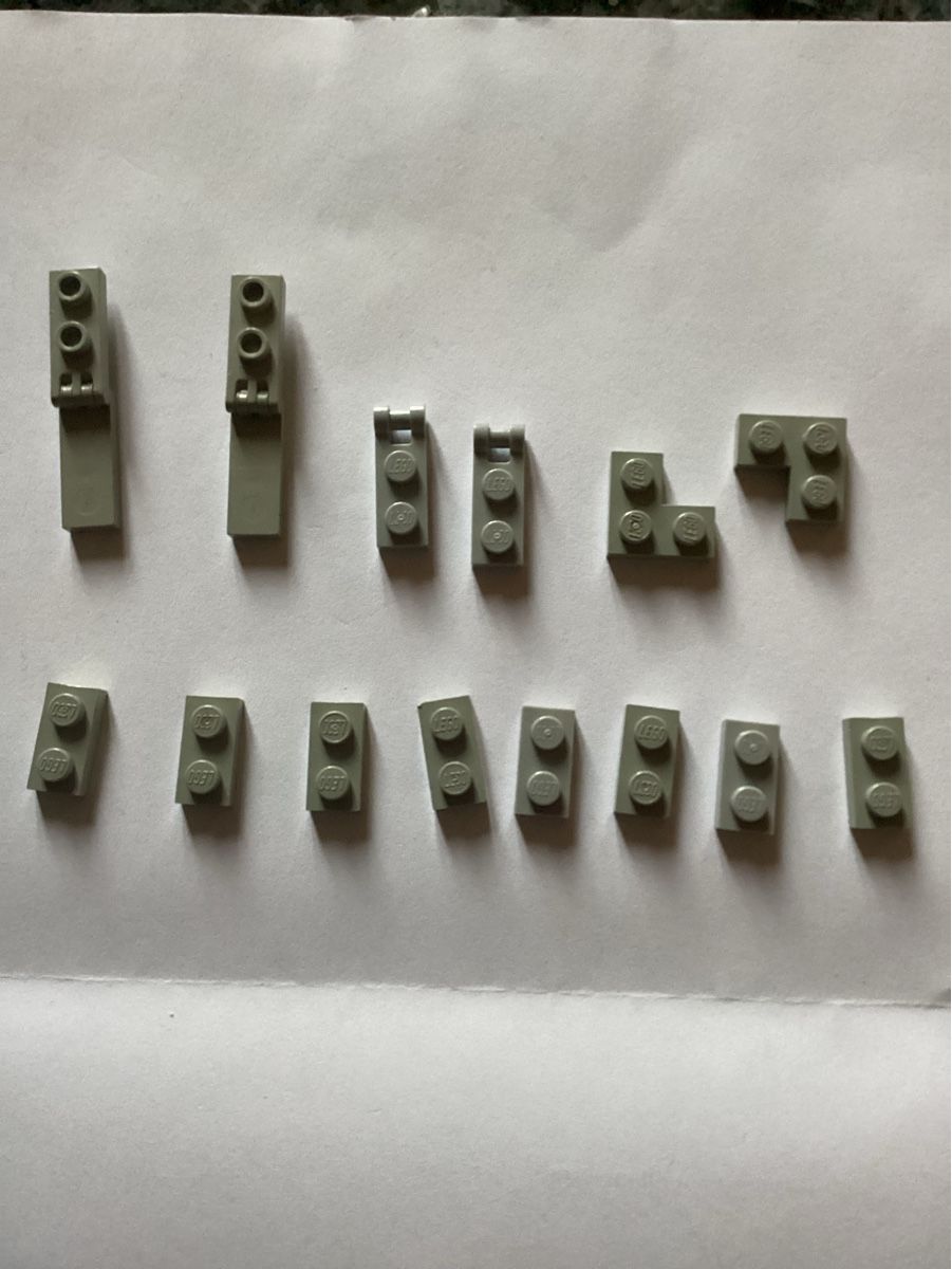 Lego Giocattoli: LEGO Plättli grau diverse – Usato da Kölliken venduto da Rwolfer 2
