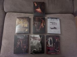 Wrong Turn Filmreihe Blu-Ray Set 7 Mediabooks