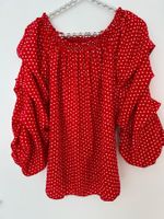 Schöne Bluse Gr.40,Carmen-Style