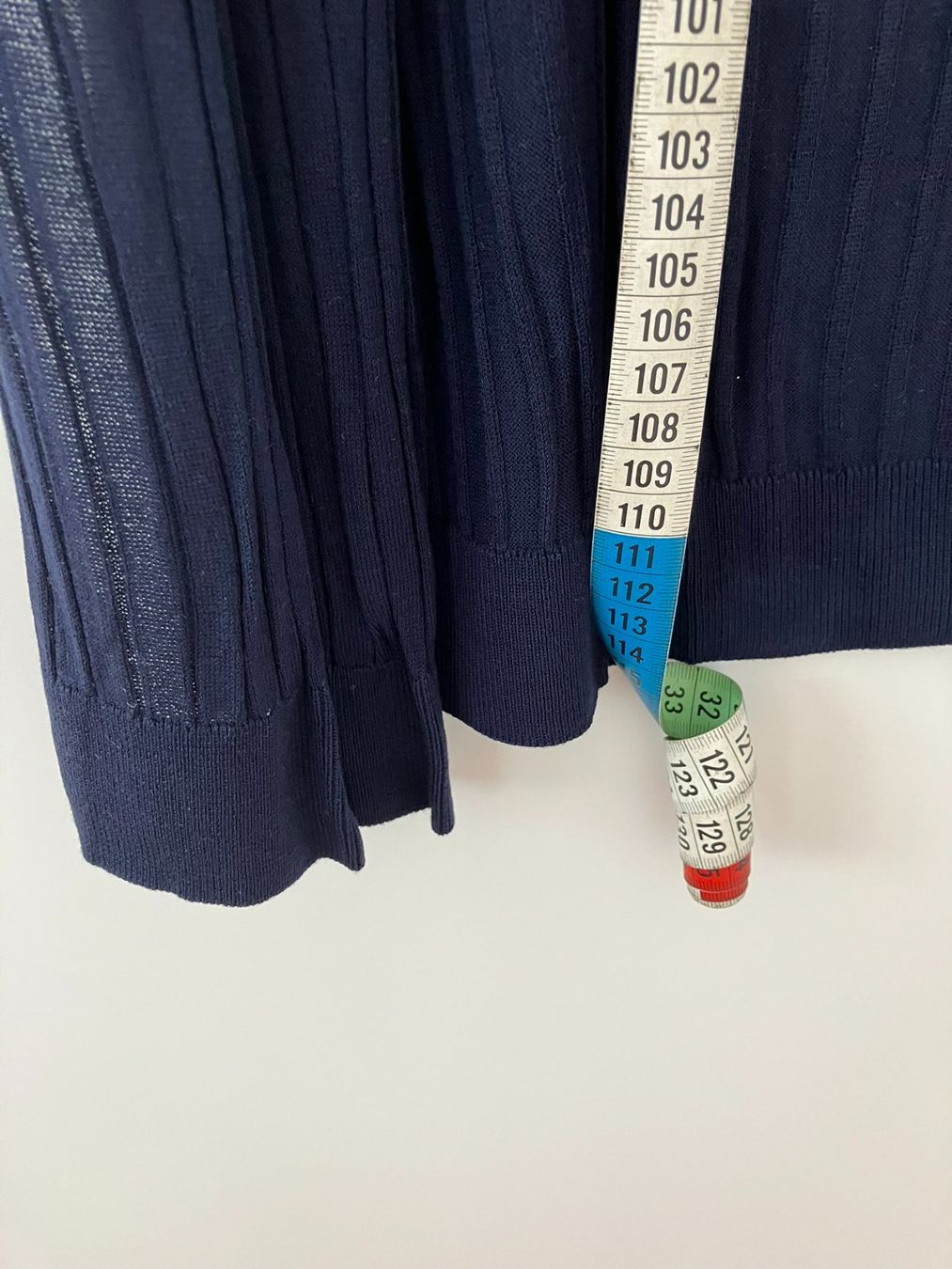 Jacken: Strickjacke - dunkelblau - lang – Gebraucht aus Weinfelden von Esche1 1