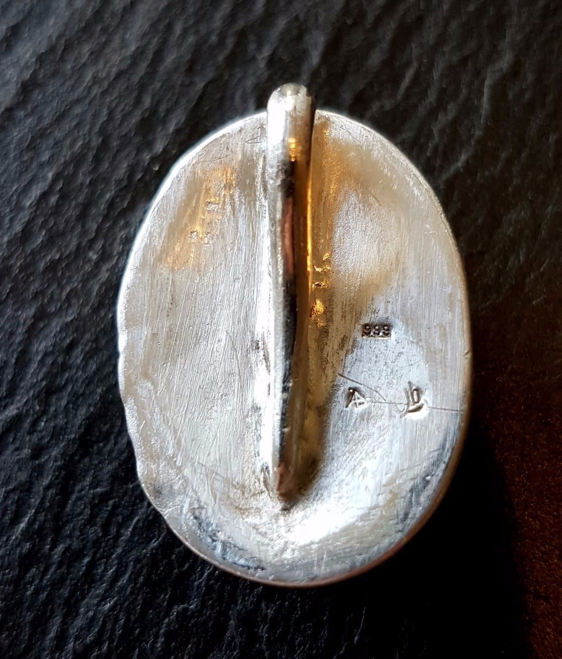 Ciondoli: Pendentif argent fin et lapis lazuli – Nuovo e nell'imballaggio originale da Veyrier venduto da Leilazizou 3