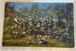 ANSICHTSKARTE SCHWEIZER ARMEE INFANTRIE BATAILLON 58