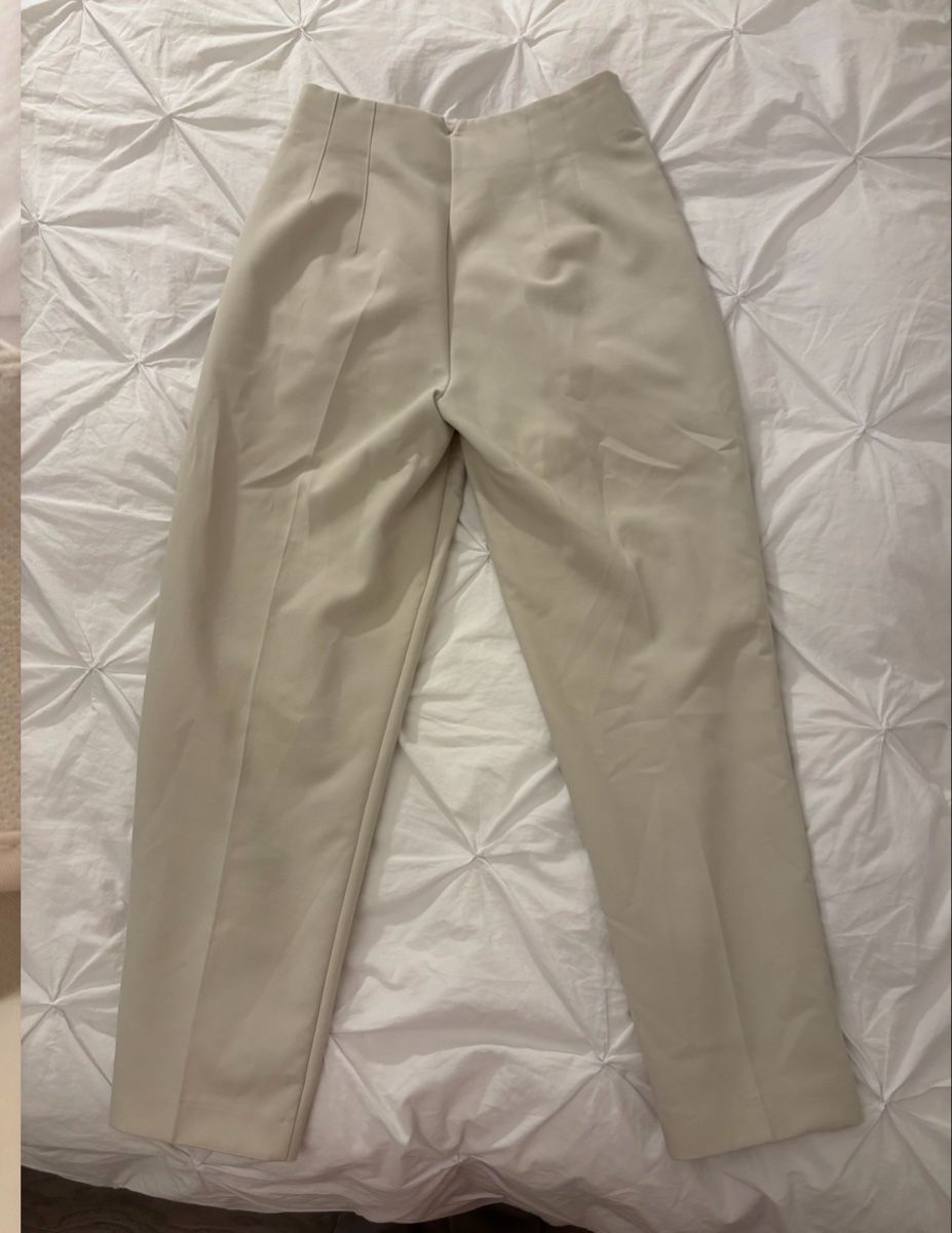 Zara Pantaloni: Beige Anzugshose Zara – Usato da Winterthur venduto da beijaflor777 2