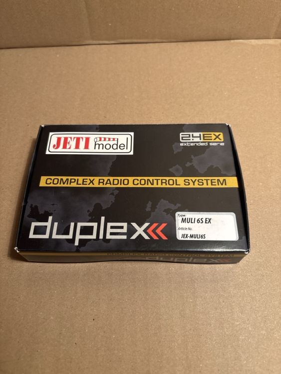 Jeti Duplex Muli 6S EX Telemetrie Modul - OVP! (Neu und ...