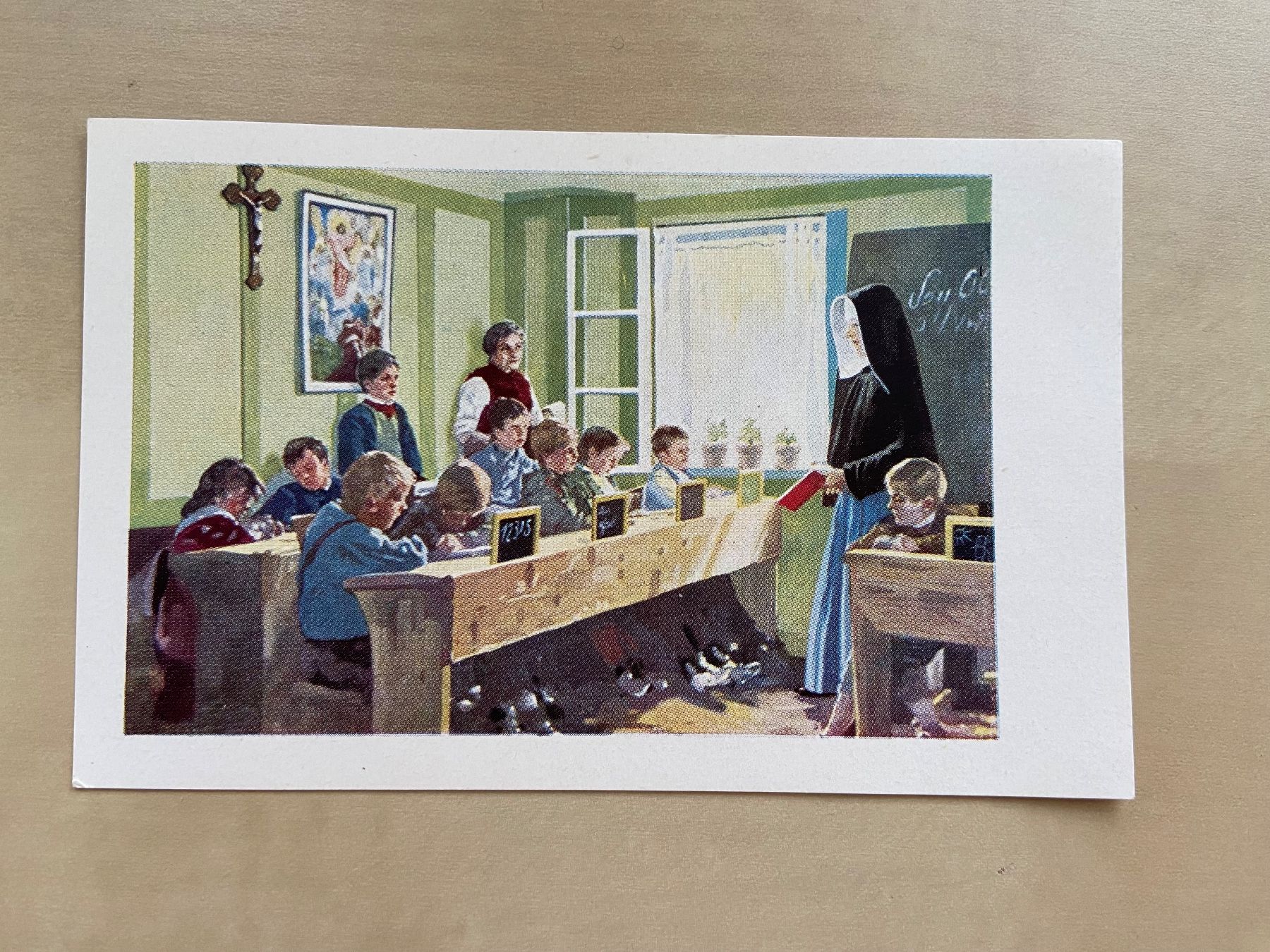 Foto & Immagini: 5 Heiligenbildchen Mutter Bernarda Heimgartner Menzingen – Usato da Luzern venduto da waterfront1 2