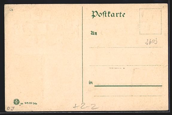 Cartoline postali: Passepartout-Präge-AK Nürnberg, Heilig – Usato da Berlin venduto da bartko-reher 1