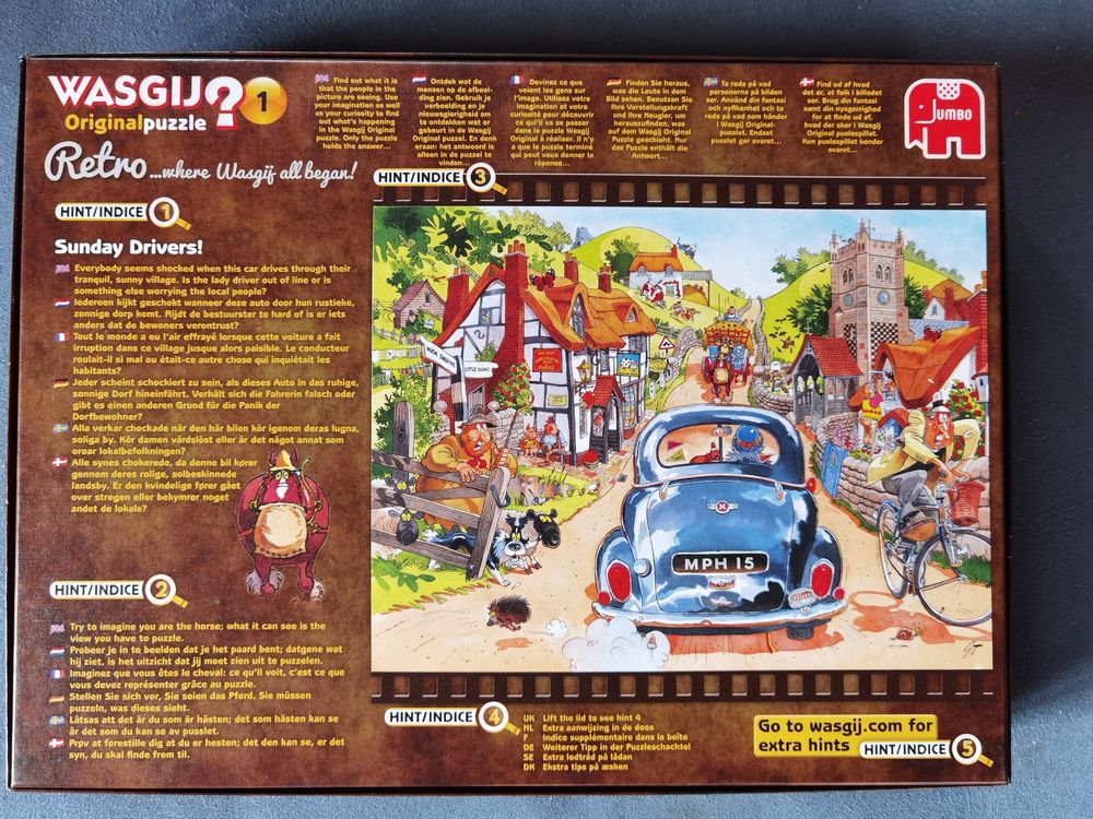 Wasgij Destiny 1000 Piece Jigsaw Puzzle - 170 Year Special Edition Brain Teaser