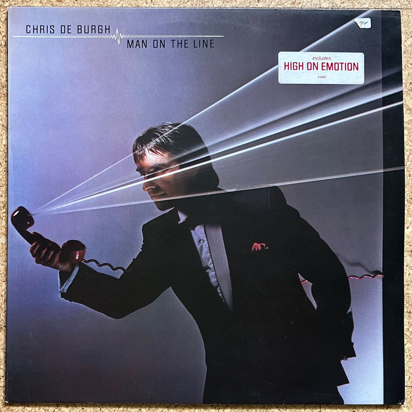 Dischi in vinile: LP - Chris De Burgh - Man On The Line – Usato da Breganzona venduto da Onairda75
