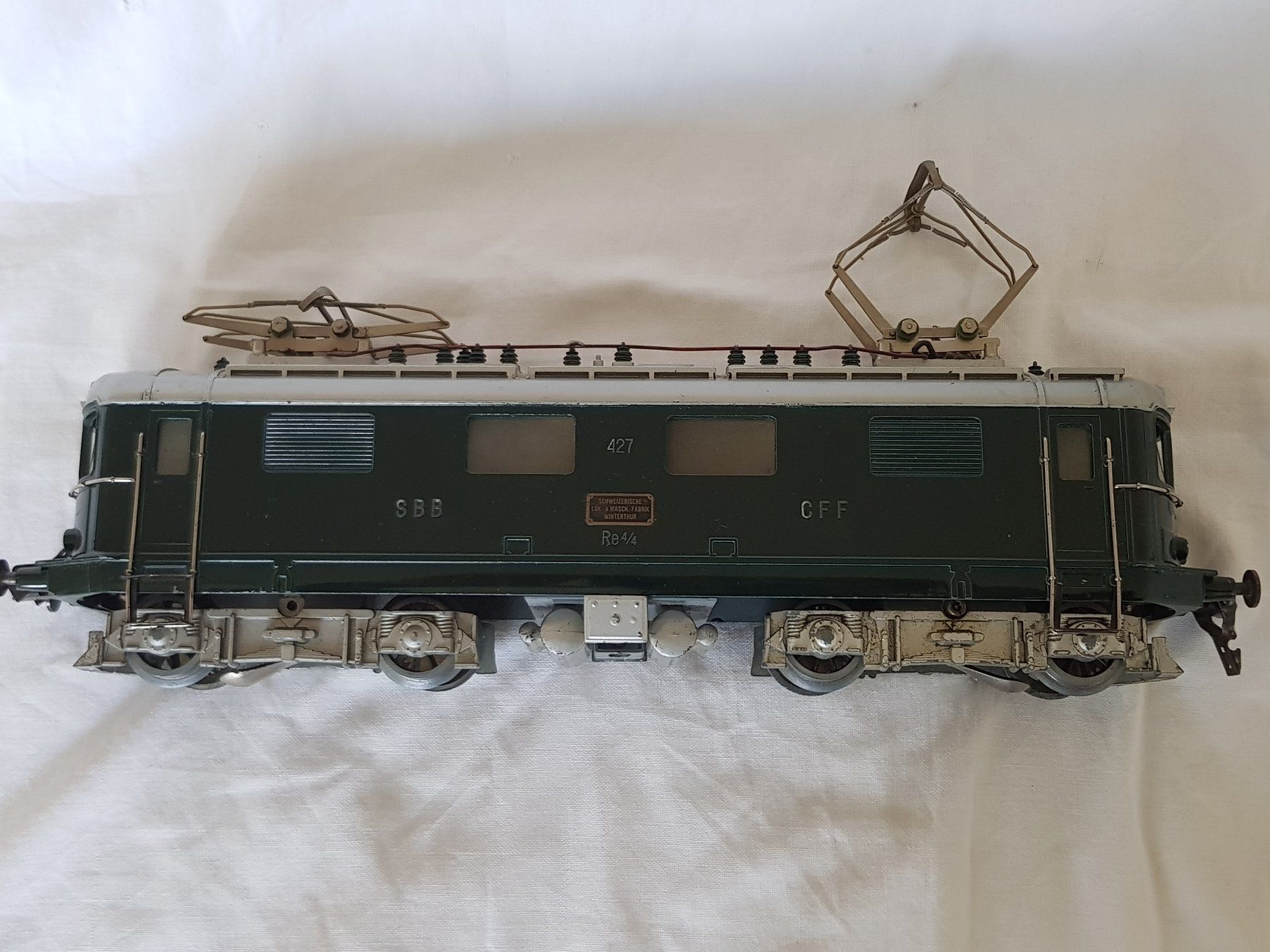 Hag Modellini di ferrovie: HAG: Re 4/4 I  427 – Usato da Luzern venduto da inca55 1
