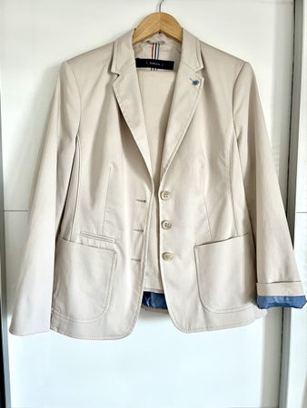 Bianca. Damen Anzug beige Grösse 44/38 