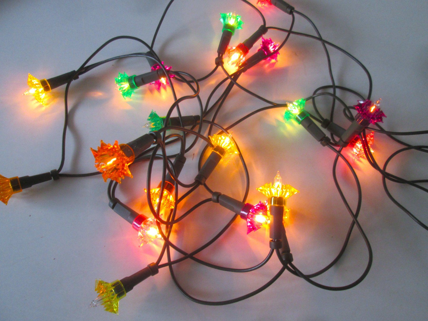 Ghirlande e barre luminose: Vintage-Lichterkette – Difettoso da Sementina venduto da babucia 4