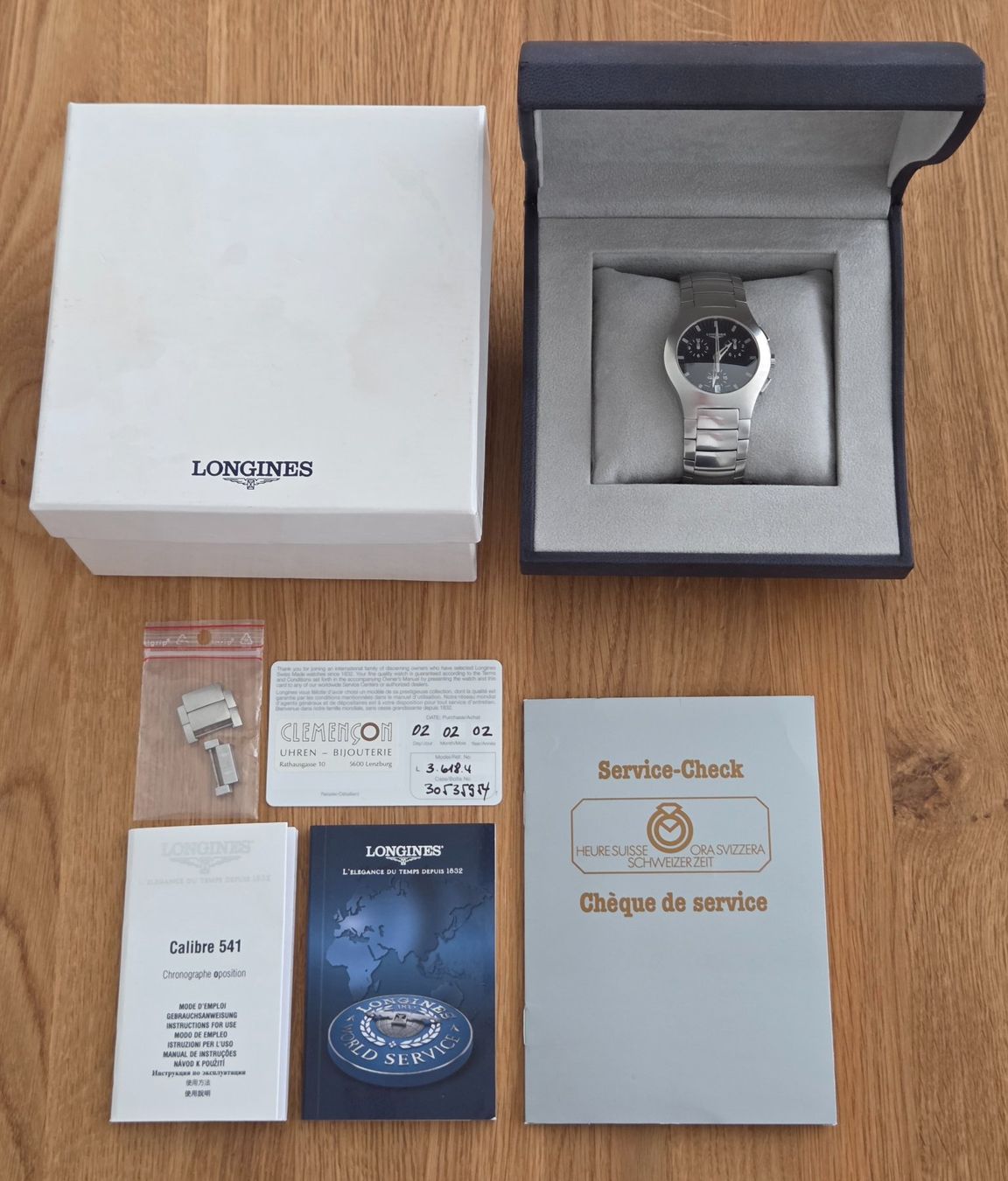 Longines Orologi: Longines Oposition Quartz Chronograph L3.618.4 – Usato da Stäfa venduto da userPhilipp