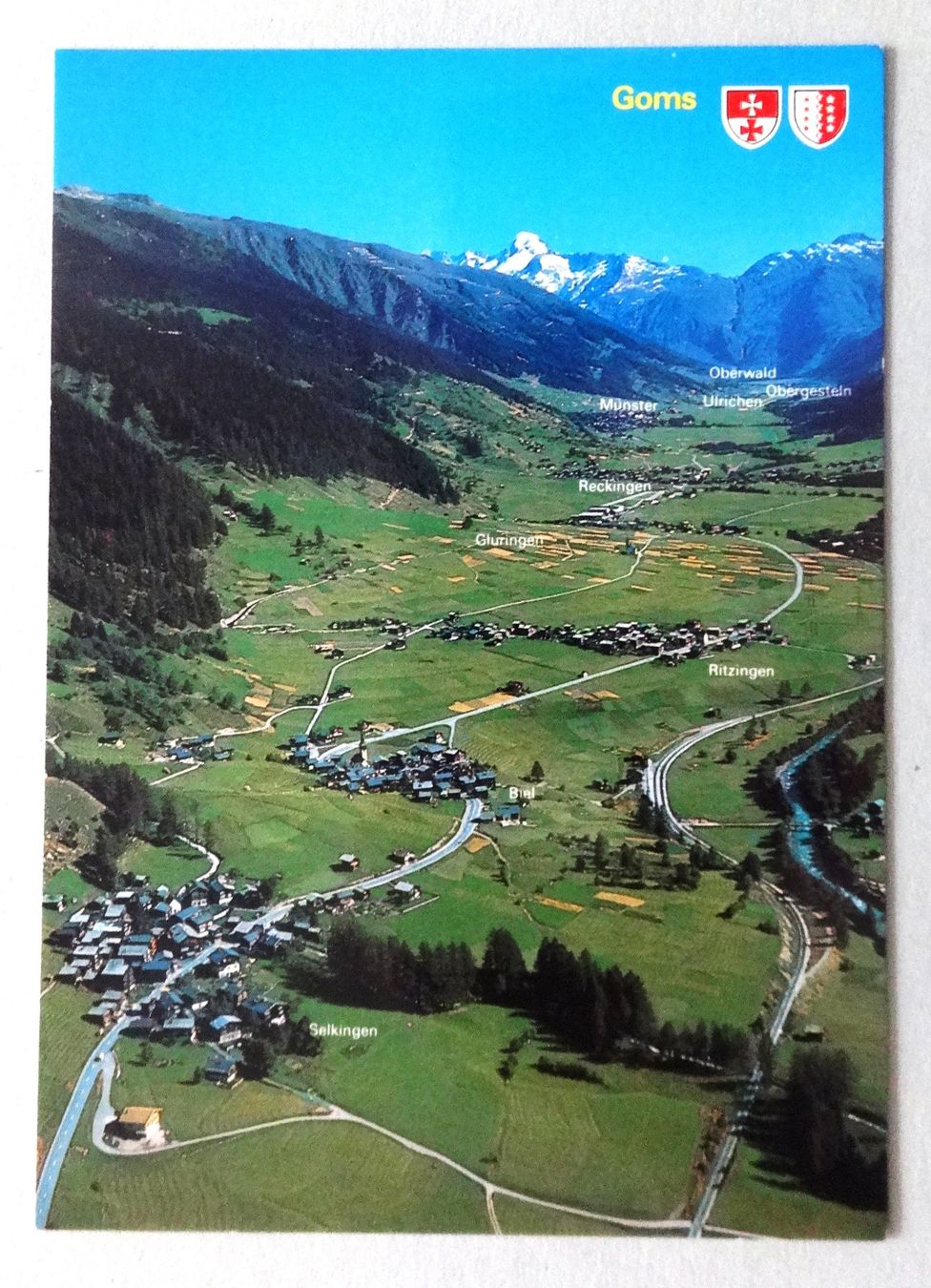Cartoline postali: Goms mit Galenstock, Wallis – Usato da Fétigny venduto da Billy2miny