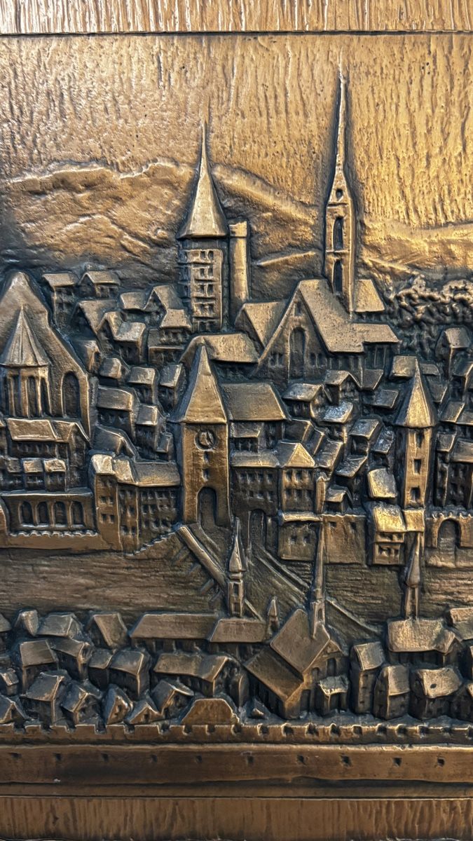 Foto & Immagini: Kupferbild Basel, ca.130x45cm – Usato da Münchenstein venduto da Schi.77 3